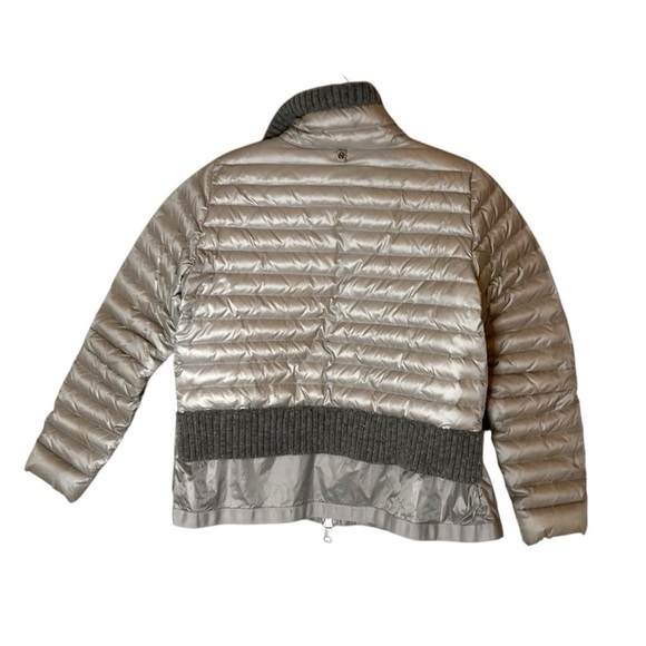 SOSKEN Studio BEV Grey Lightweight Down Puffer Jacket- Size 3/Small- Medium - Picture 8 of 13